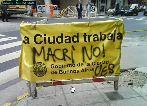  Libertad de accion de Macri a sus partidarios, fuga con globitos incluidos Macrinovamas